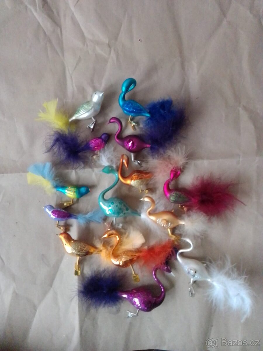 Vánoční ozdoby (ptačí ráj) - 2