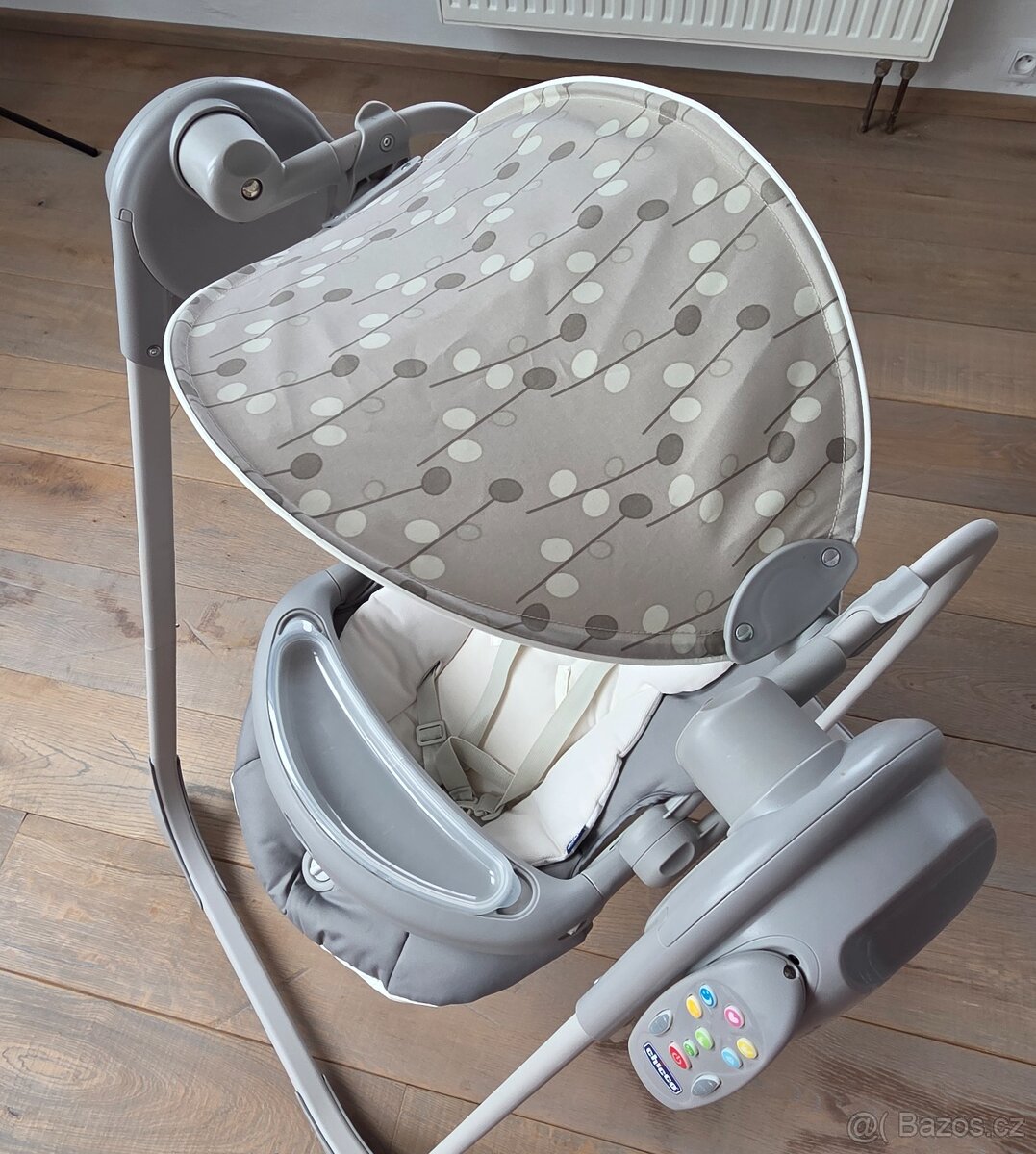 Chicco lehátko/houpačka Polly Swing Up – Silver - 2