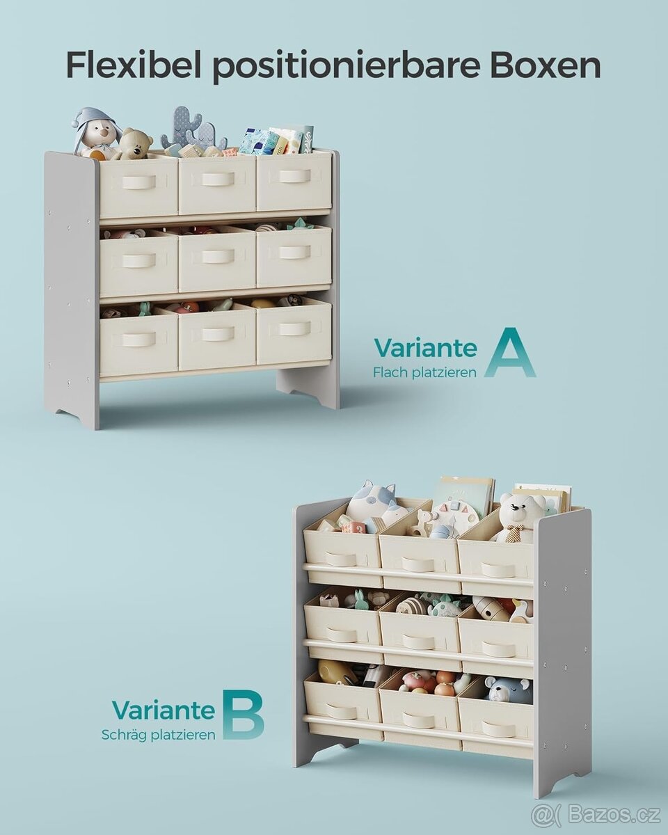 NOVÝ DĚTSKÝ ORGANIZER S BOXY - 2