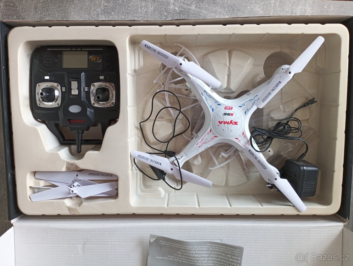Dron Syma X5C - baterie KO - 2