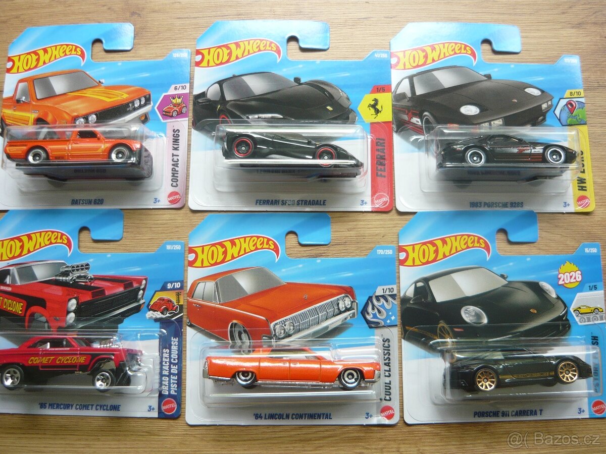AUTÍČKA HOT WHEELS - 2
