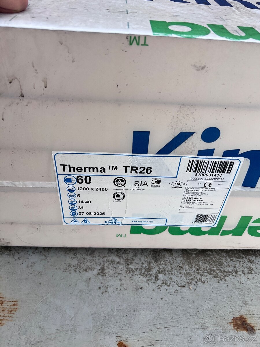 Kingspan Therma 60 panely - 2