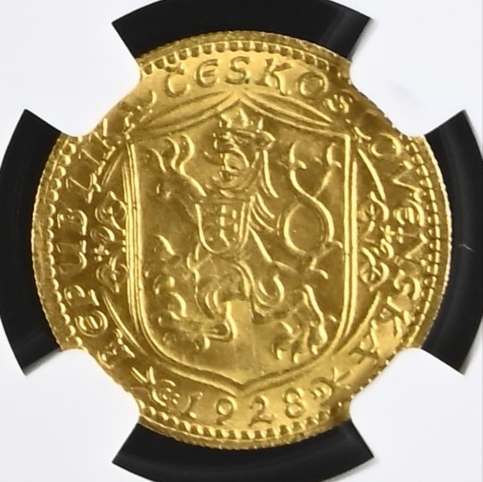 Svatováclavský dukát1928 - 2