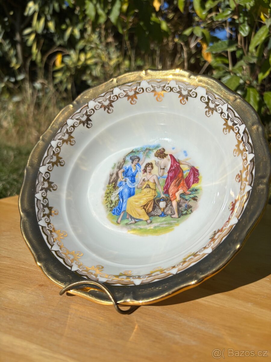 Sběratelské porcelánové mísy EPIAG Czechoslovakia – 2 ks - 2