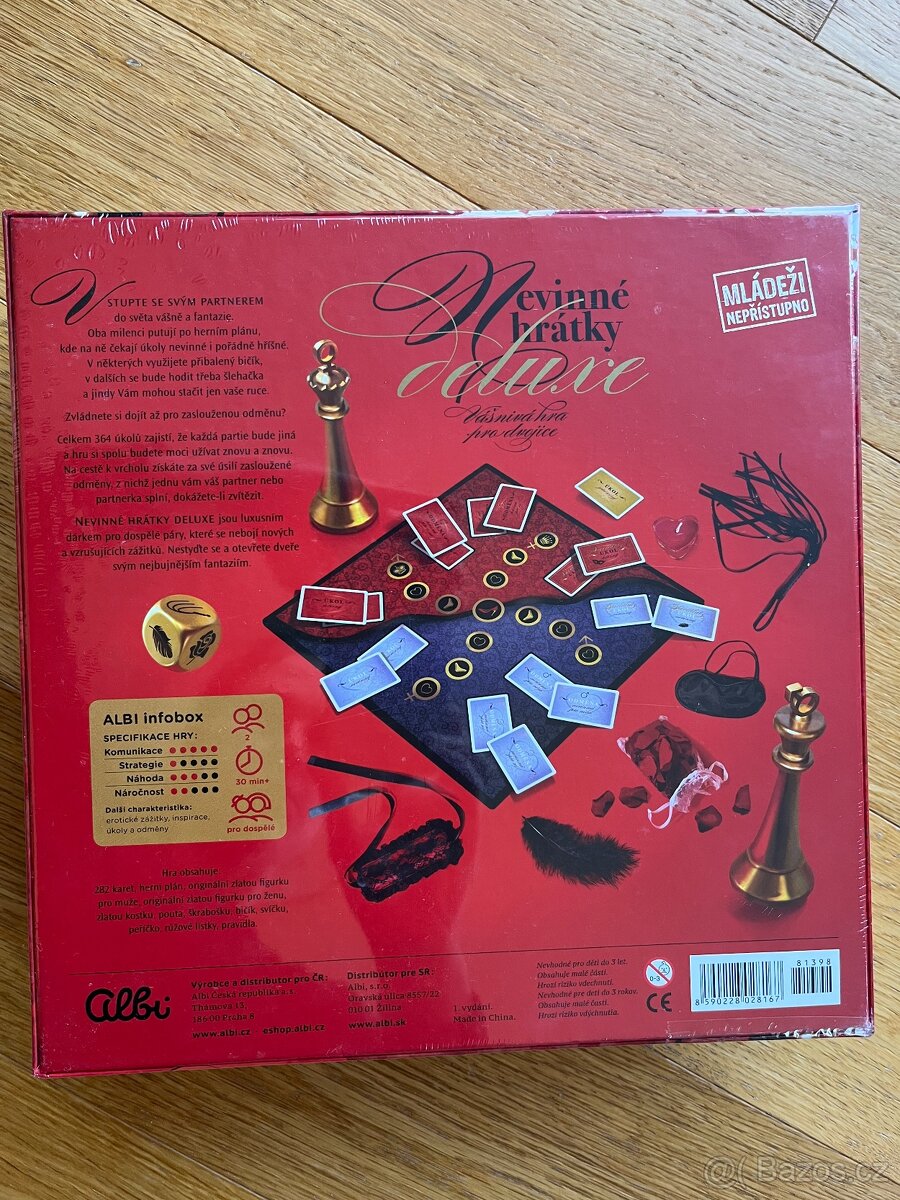 Hra pro dvojice/pro páry - "Nevinné hrátky - deluxe" - 2