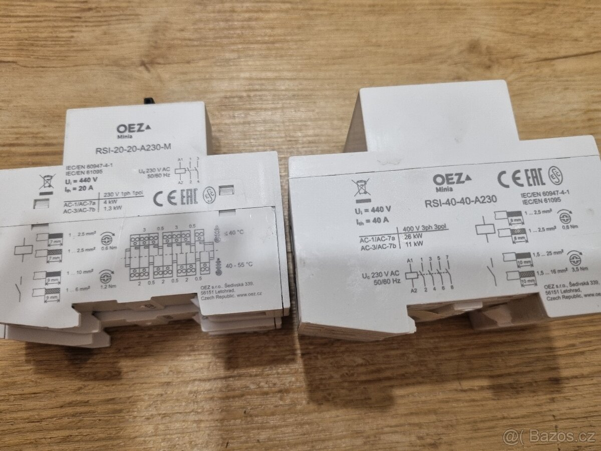 OEZ instalační stykač - 2