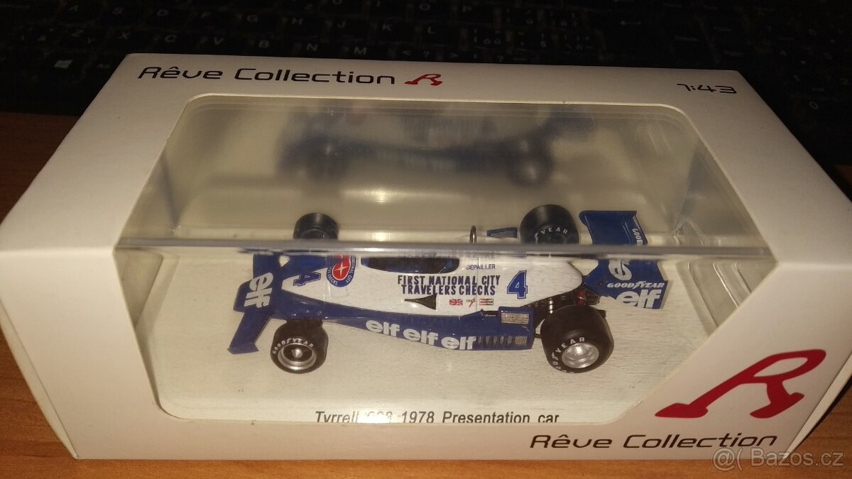 F1 Tyrrell 008 Presentation Car #4 1978 Rêve Collection 1:43 - 2