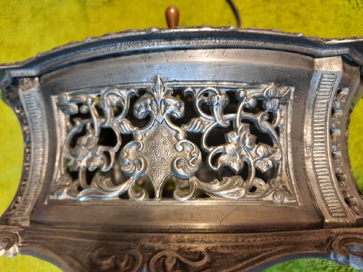 Stará cínová šperkovnice - 2