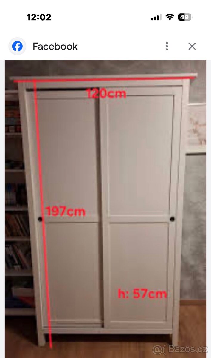 Šatní skříň Hemnes - 2