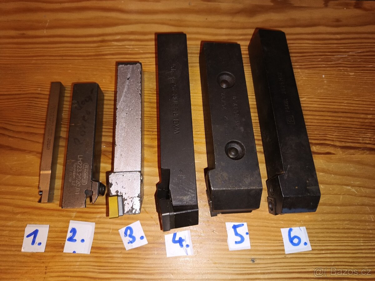 Soustružnické nože. - 2