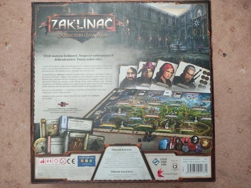 Desková hra Zaklínač - The Witcher - 2