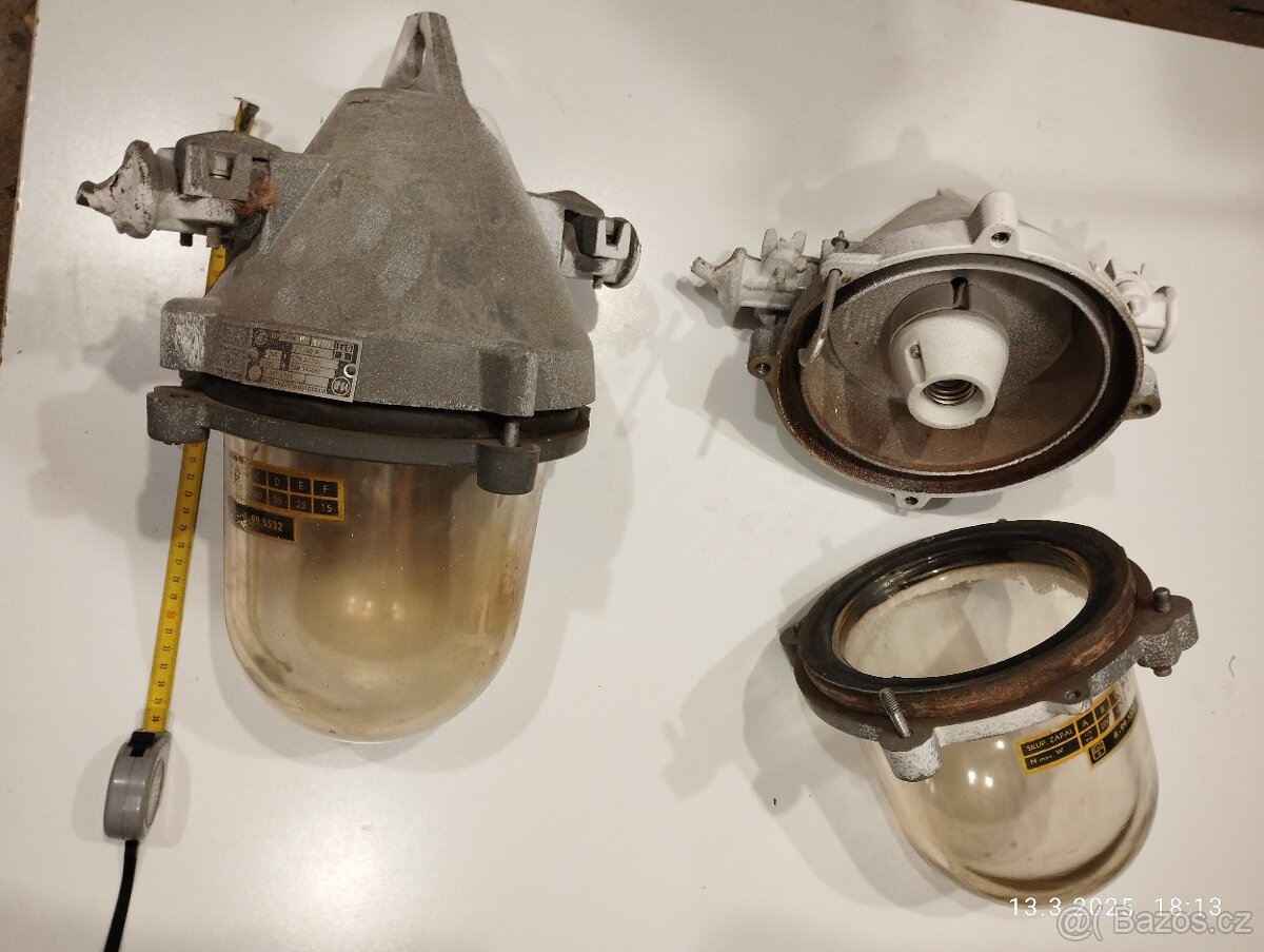 Retro industriální svítidlo - 2