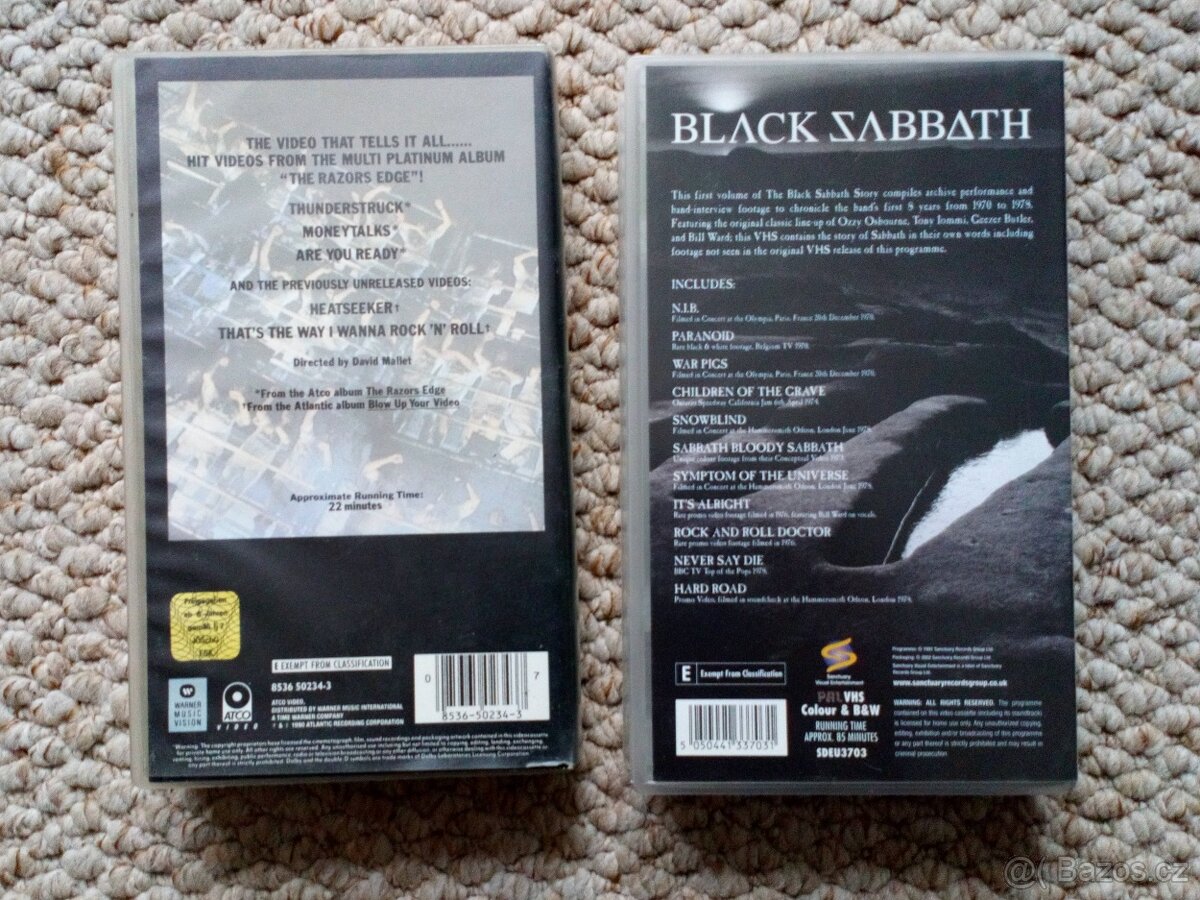 Originál WHS, AC/DC, Black Sabbath - 2