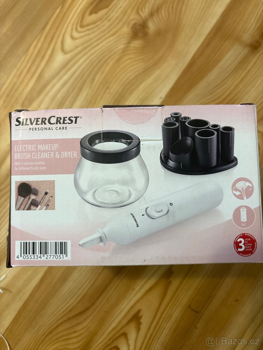 ELEKTRICKÝ ČISTIČ A FENOVÁTOR NA ŠTĚTCE NA MAKE-UP - 2