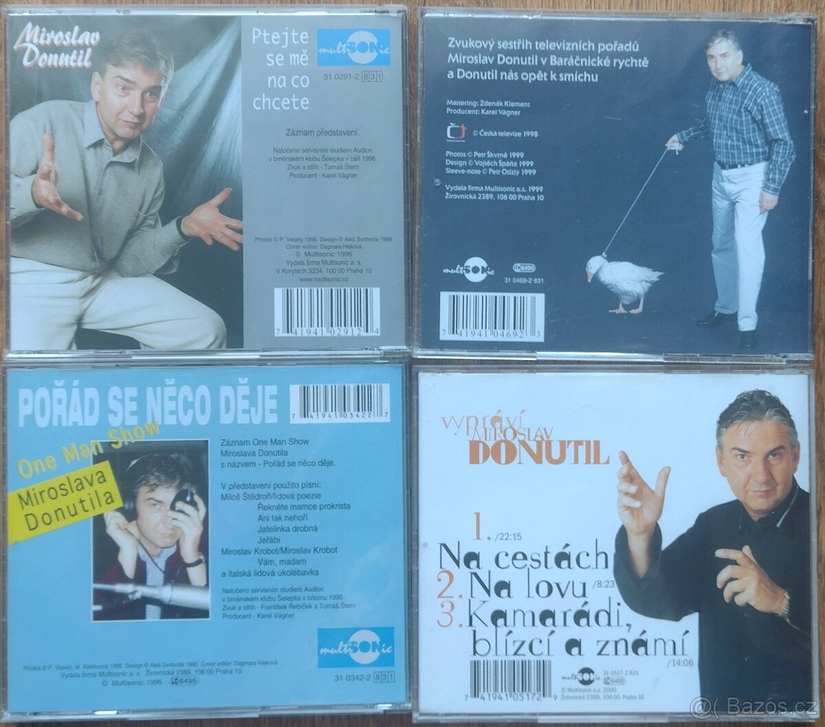 Miroslav Donutil - 4 CD - 2