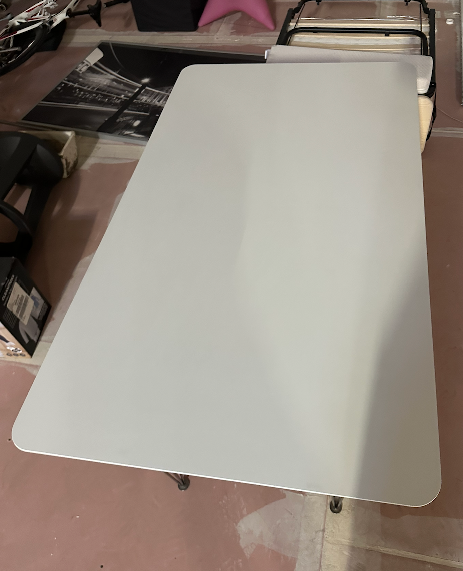 Jídelní stůl – bílý, 140 × 80 cm - 2