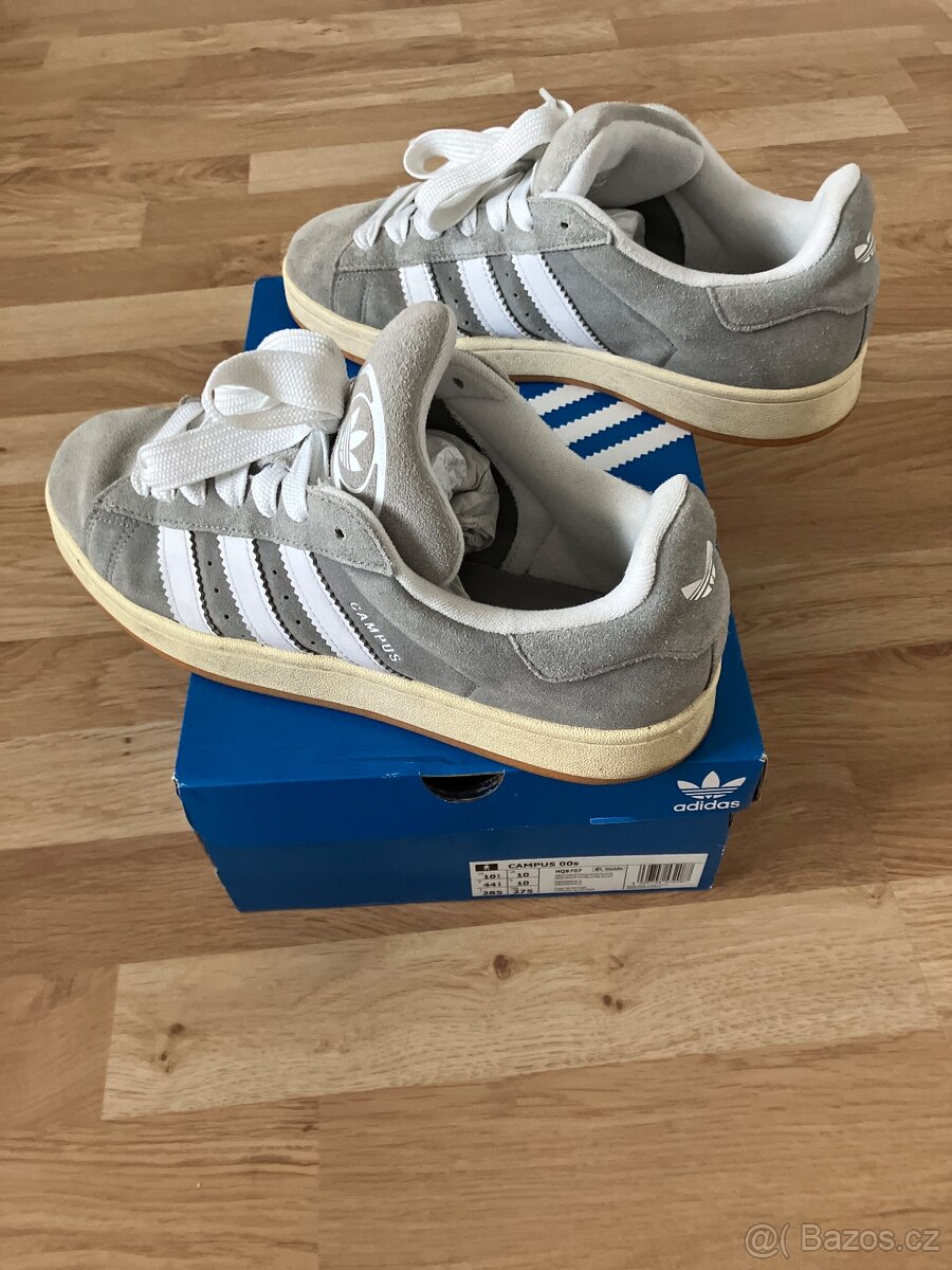 BOTY ADIDAS CAMPUS US-10 GREY WHITE - 2