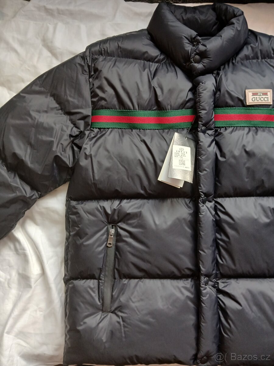 Zimní bunda Gucci pánská černá 3XL - 2