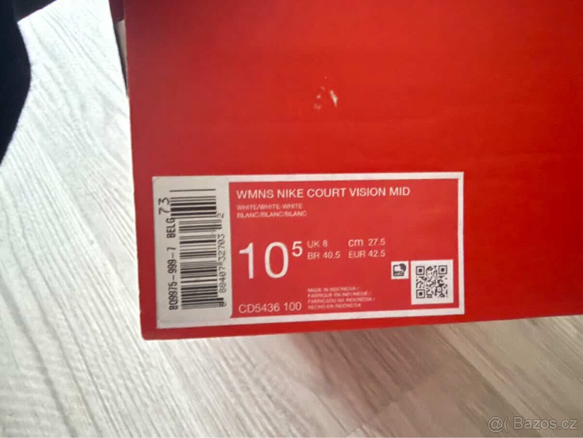 NIKE COURT VISION MID vel. 42,5 - 2