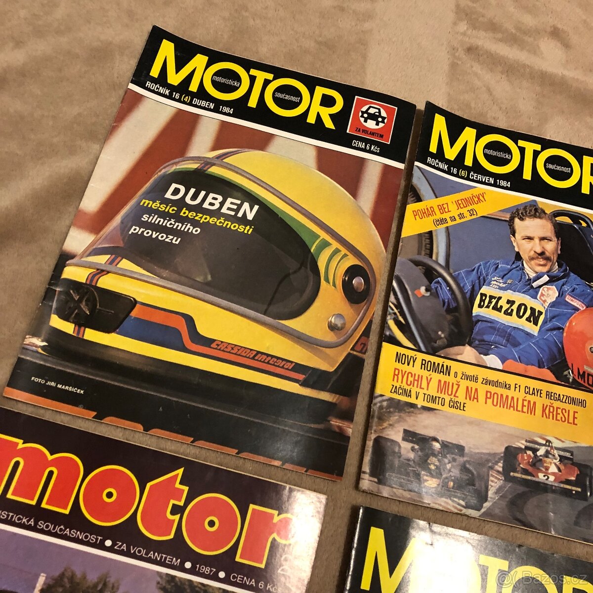 Staré časopisy motor - 2