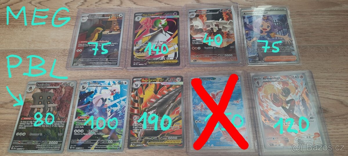 Pokémon karty hity + EX - 2