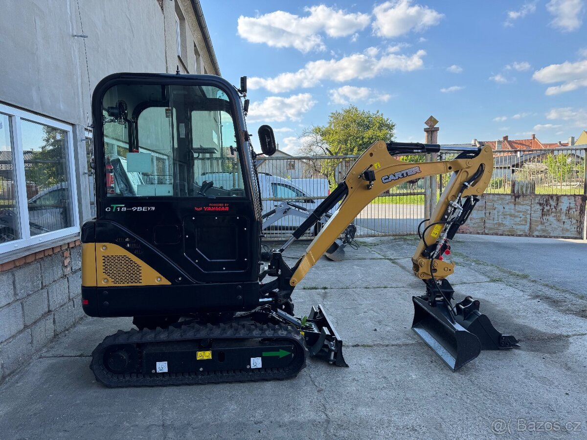 Minibagr CT18-9B - 1,9t (Yanmar motor) - 2