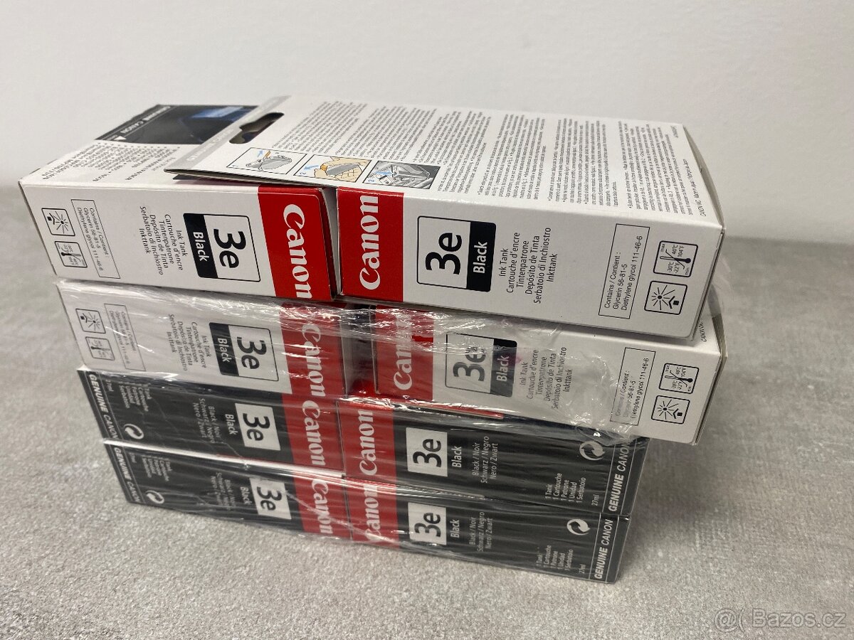 Originální cartridge BCI-3eBK černý - 2