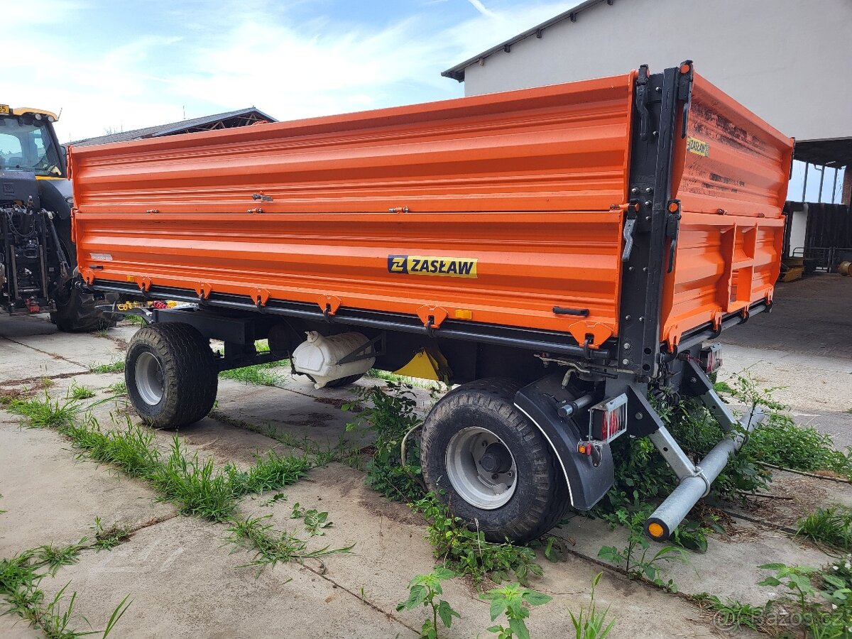 TRAKTOROVÝ PŘÍVĚS ZASLAW D-737-8 - 2