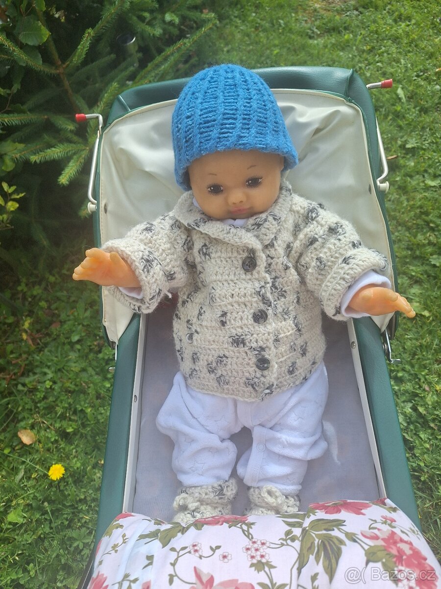 Retro výuková panenka miminko - 2