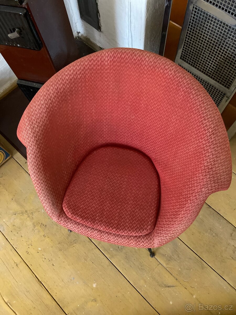 Retro křeslo Brusel – 60. léta - 2