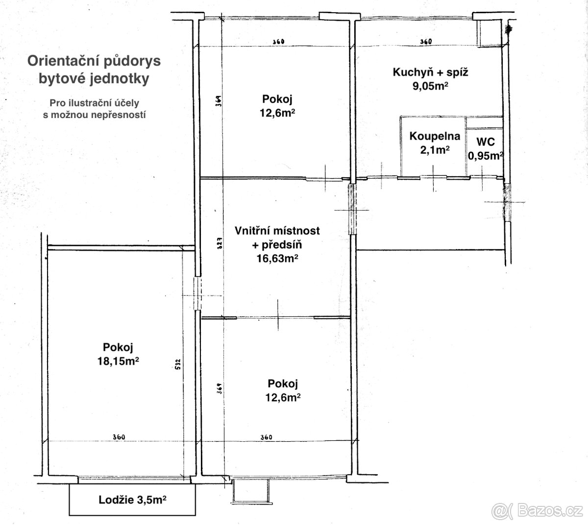 Prodej bytu 4+1 Brno-Lesná - 2
