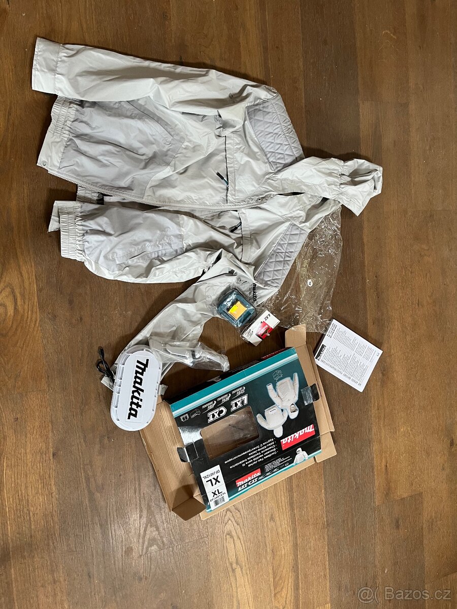 Makita Bunda XL s ventilátorem aku Li-ion 14,4V/18V Z DFJ401 - 2