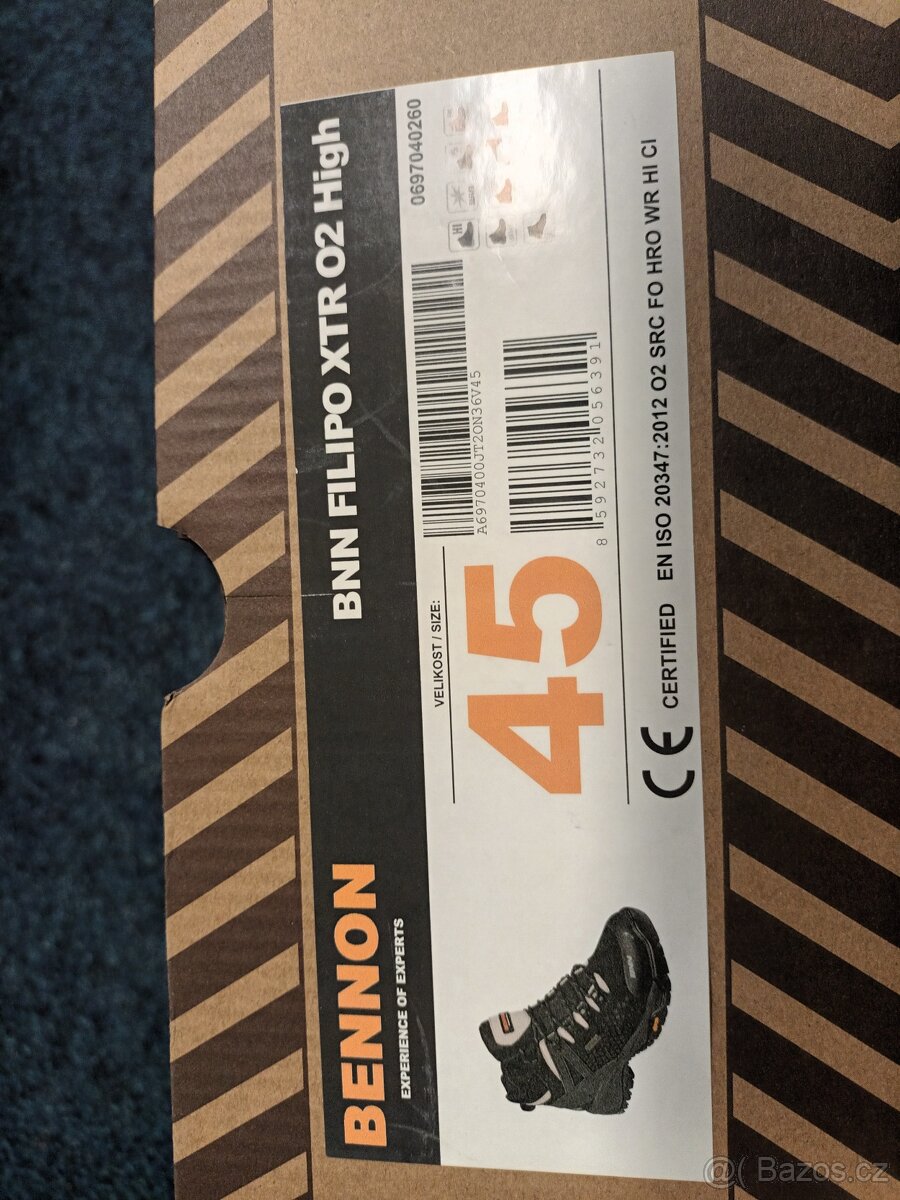 Bennon FILIPO XTR O2 High - NOVÉ - 2