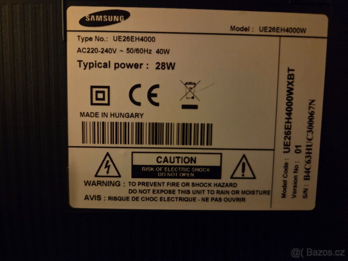 Televize Samsung 26" - 2