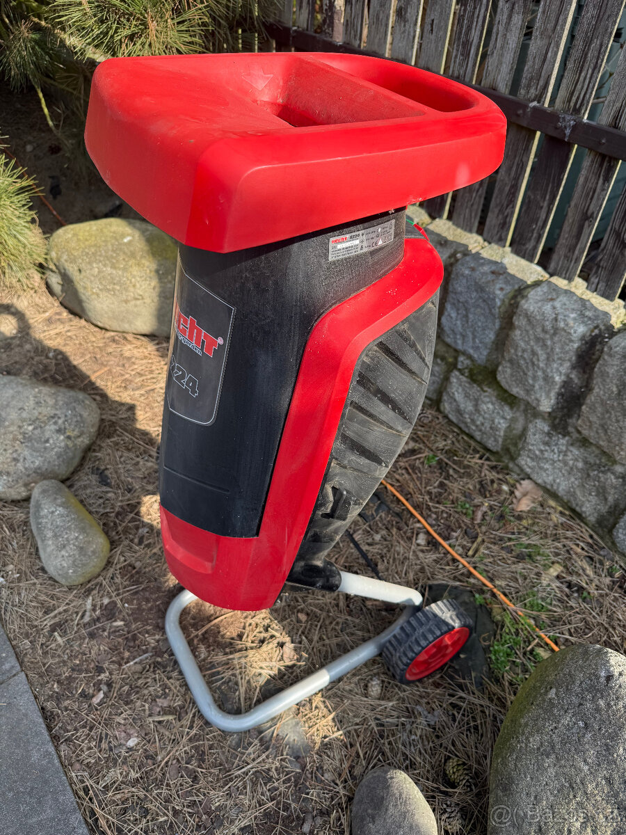 Štěpkovač - elektrický drtič větví HECHT 6224 - 2