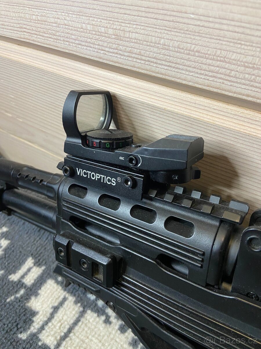 Airsoft AK-47 Tactical EAG E63 + kolimátor + příslušenství - 2
