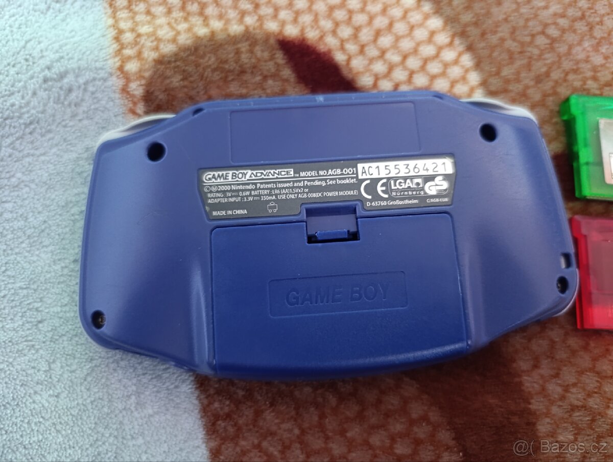 Nintendo Gameboy Advance + Hry - 2