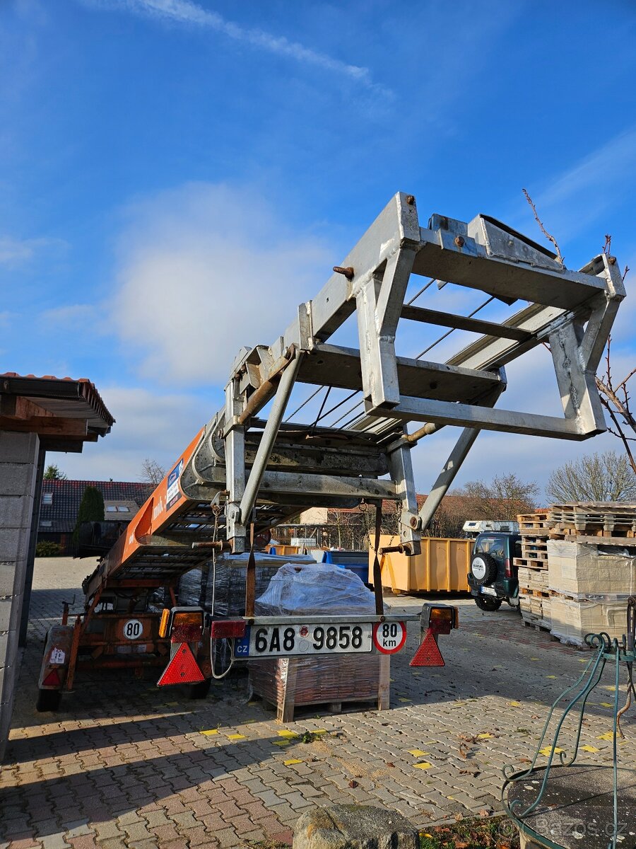 Stavební teleskopický žebřík Böcker - 2