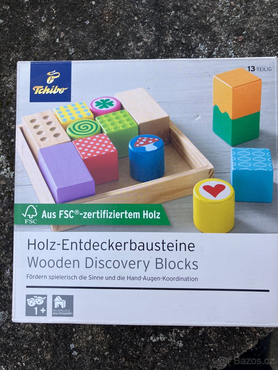 Dřevěné hrací kostky - 2