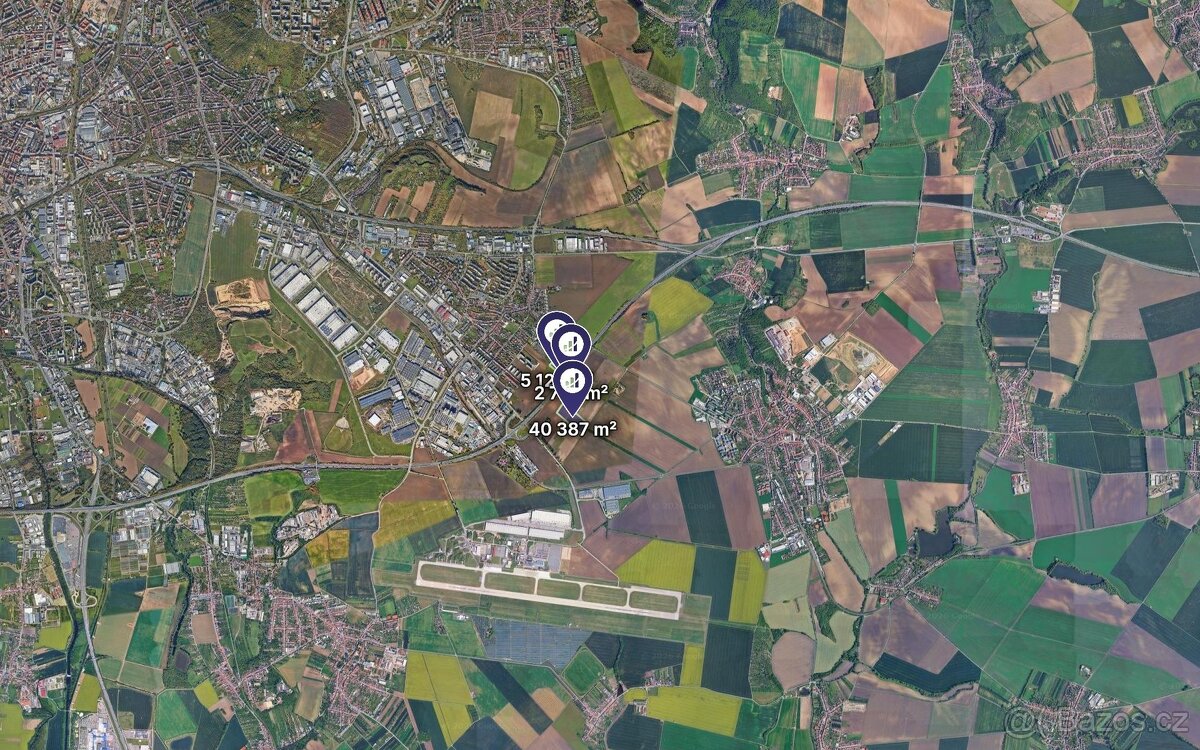 Prodej podílu 1/12 pole 4 024 m², Brno - 2