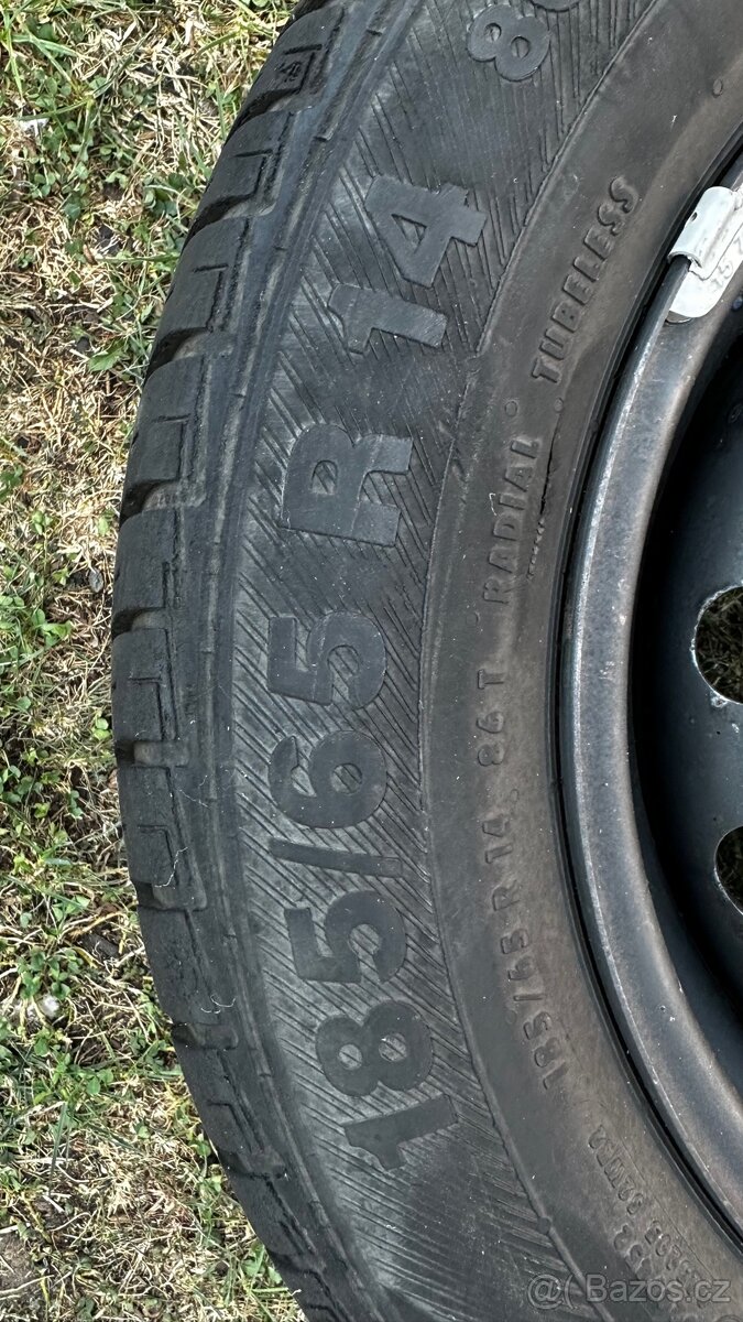 Plechová kola 185/65 R14 82H - 2