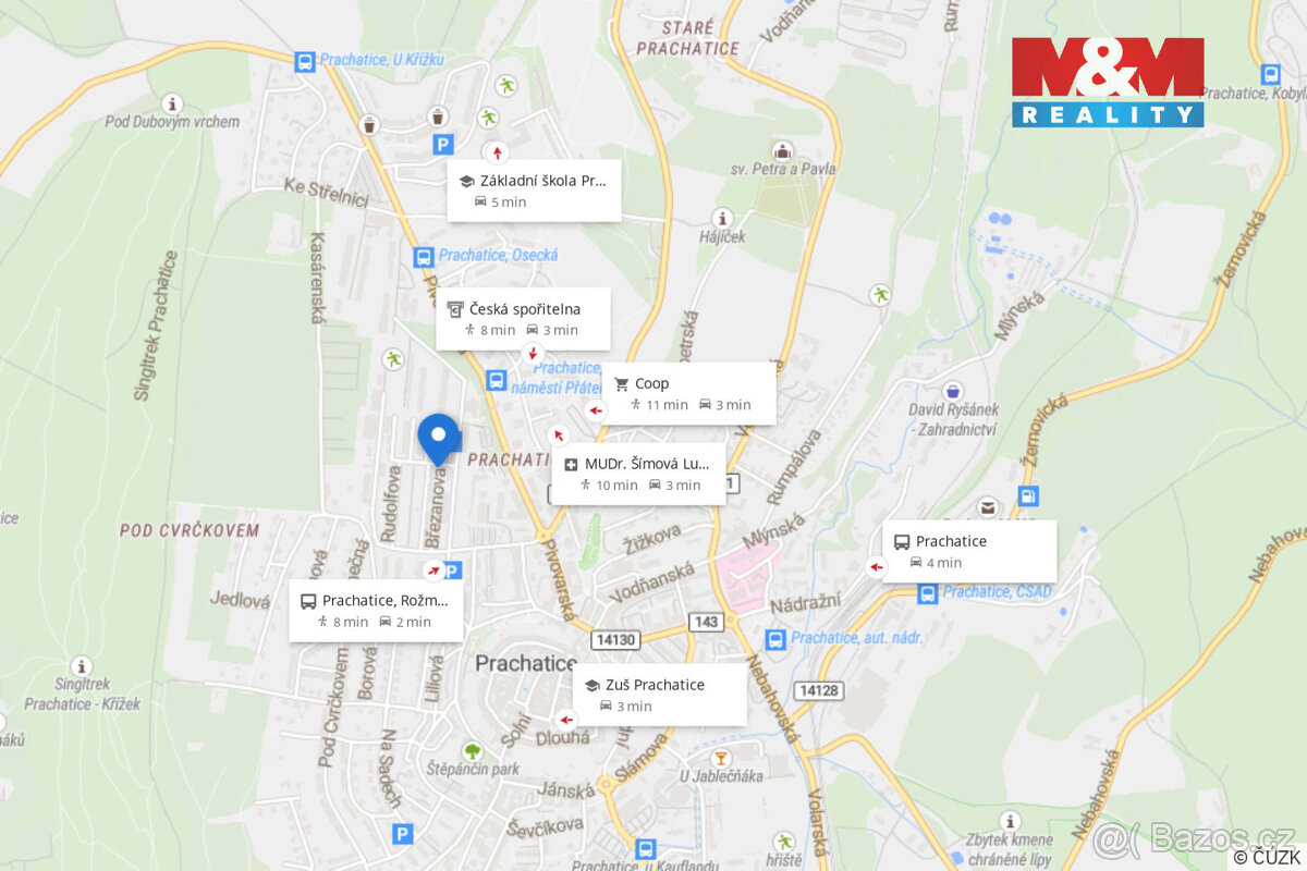 Prodej bytu 3+1, 94 m², Prachatice, ul. Vilémova - 20