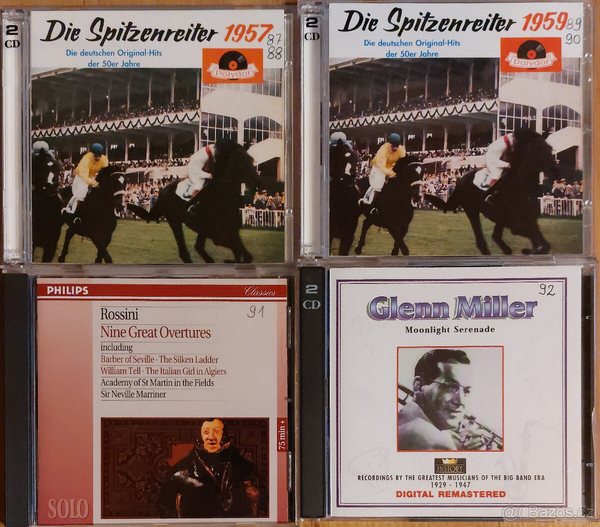 CD s převážně klasikou hudbou. - 20