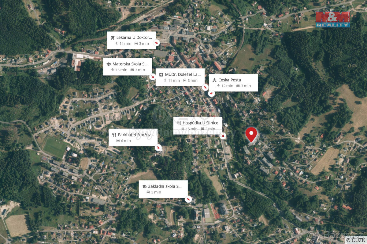 Prodej bytu 3+1, 77 m², Smržovka, ul. Luční - 20