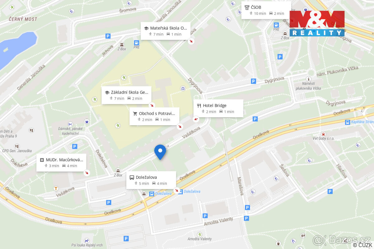 Prodej bytu 3+kk v Praze, ul. Vašátkova - 20