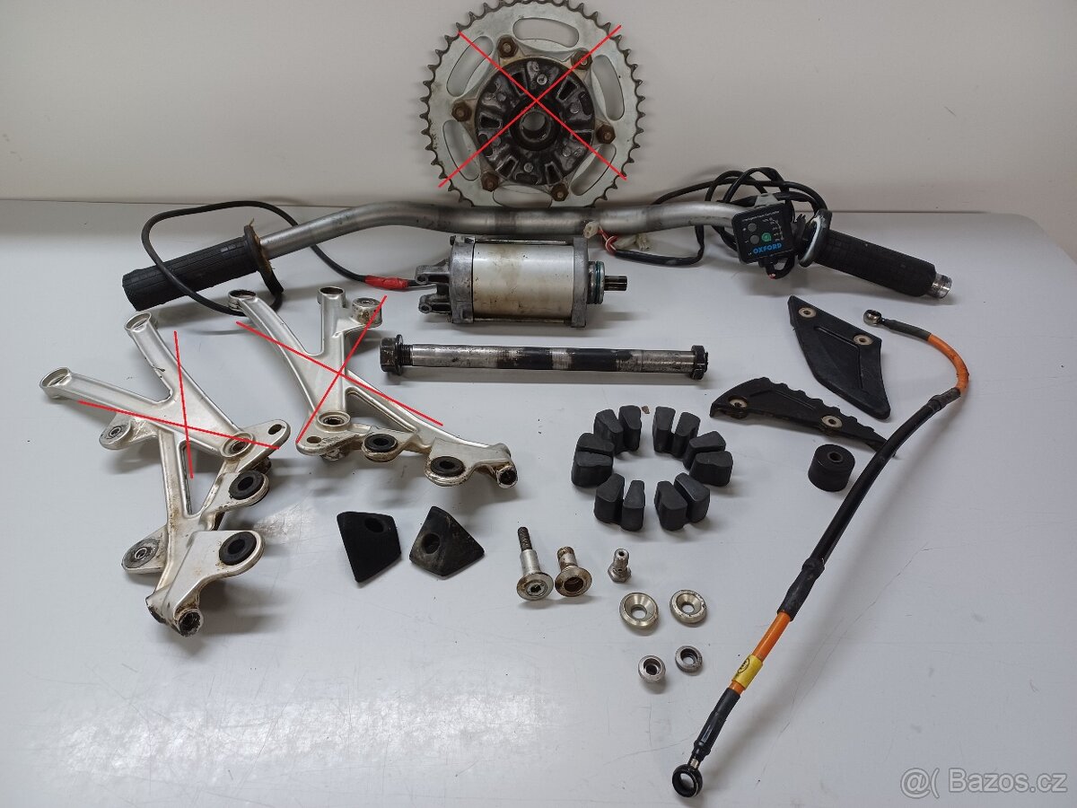 KTM LC8 950 - MOTOR NA DÍLY - 20