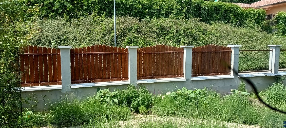 Dřevo- Plotová modřínová prkna plotovka plaňky na plot - 20