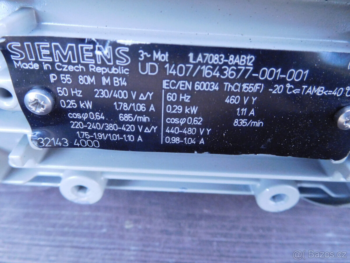 elektromotory a převodovky - 20