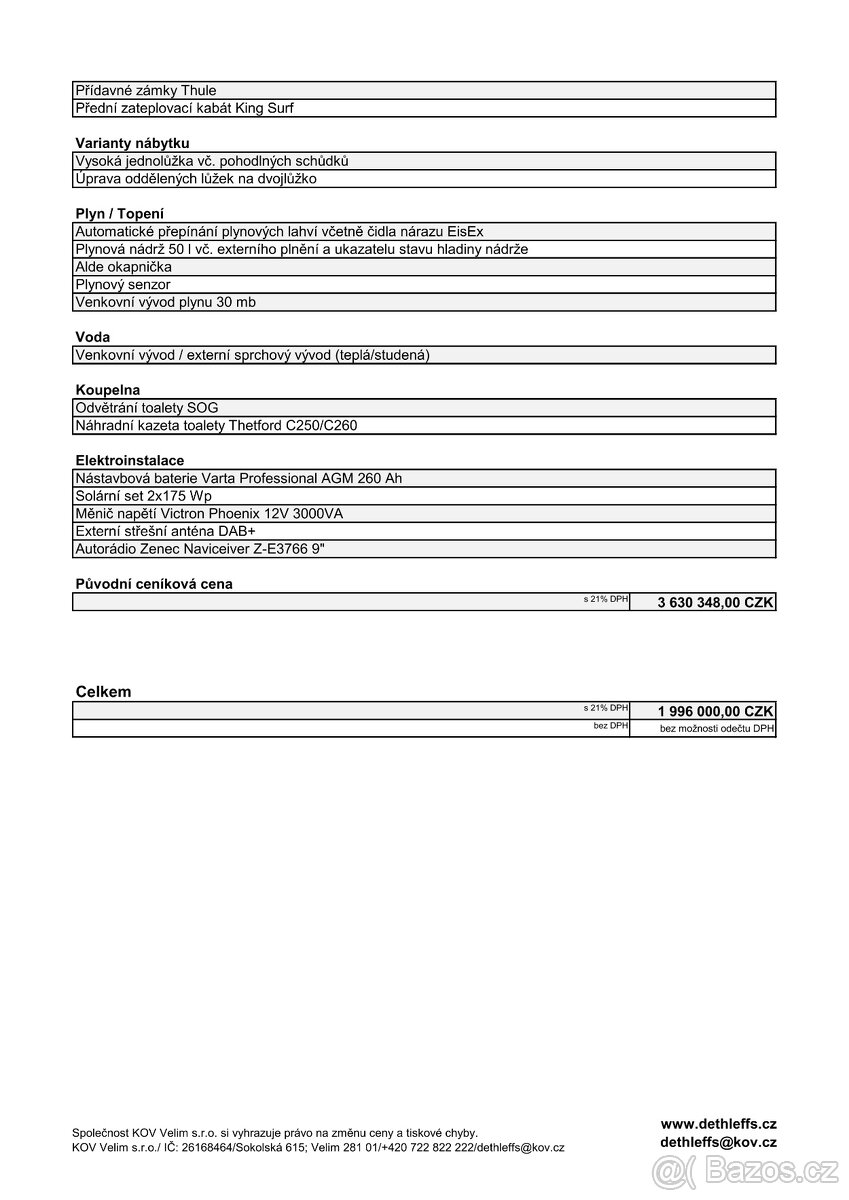 Dethleffs Pulse i7051 EB - 20