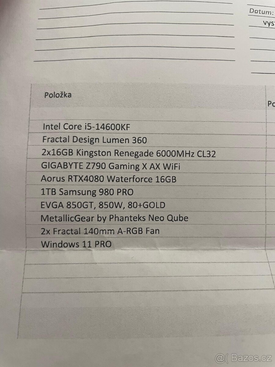 Výkonný herní počítač - 20